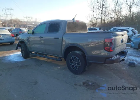 2025 Ford Ranger Xlt from USA, damaged, VIN 1FTER4HH6SLE52758